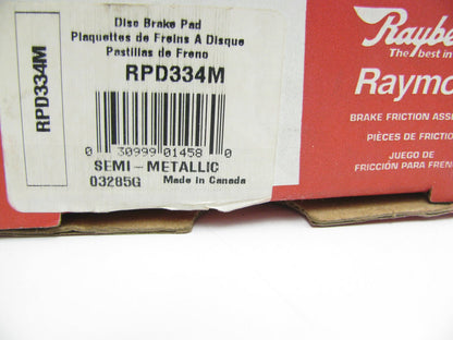 Raybestos RPD334M FRONT Brake Pads