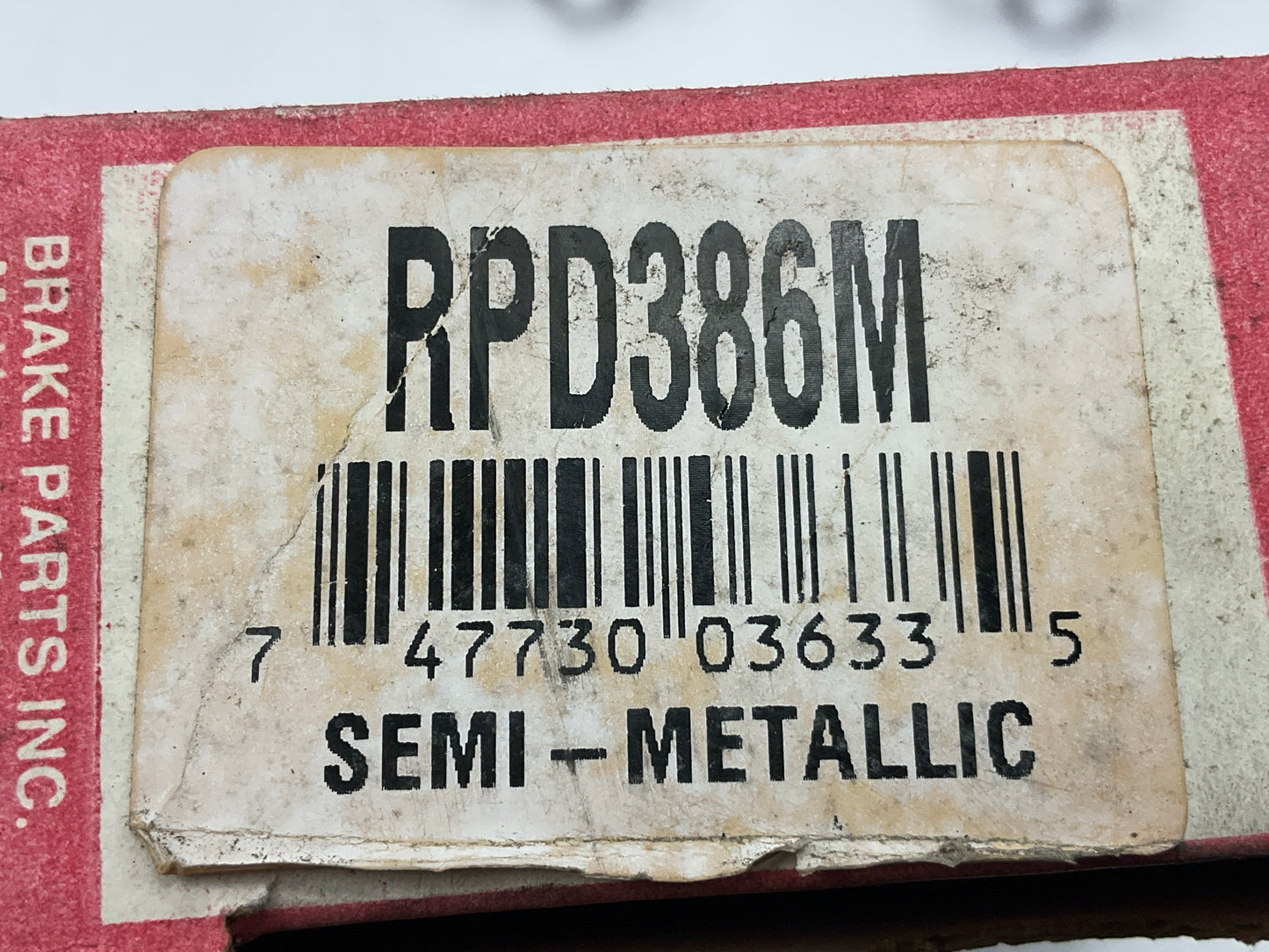 Raybestos RPD386M Rear Brake Pads