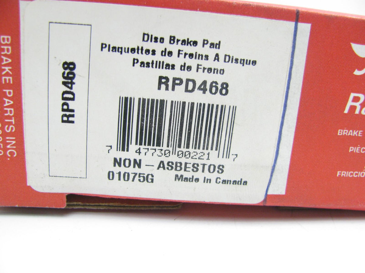 Raybestos RPD468 FRONT Brake Pads