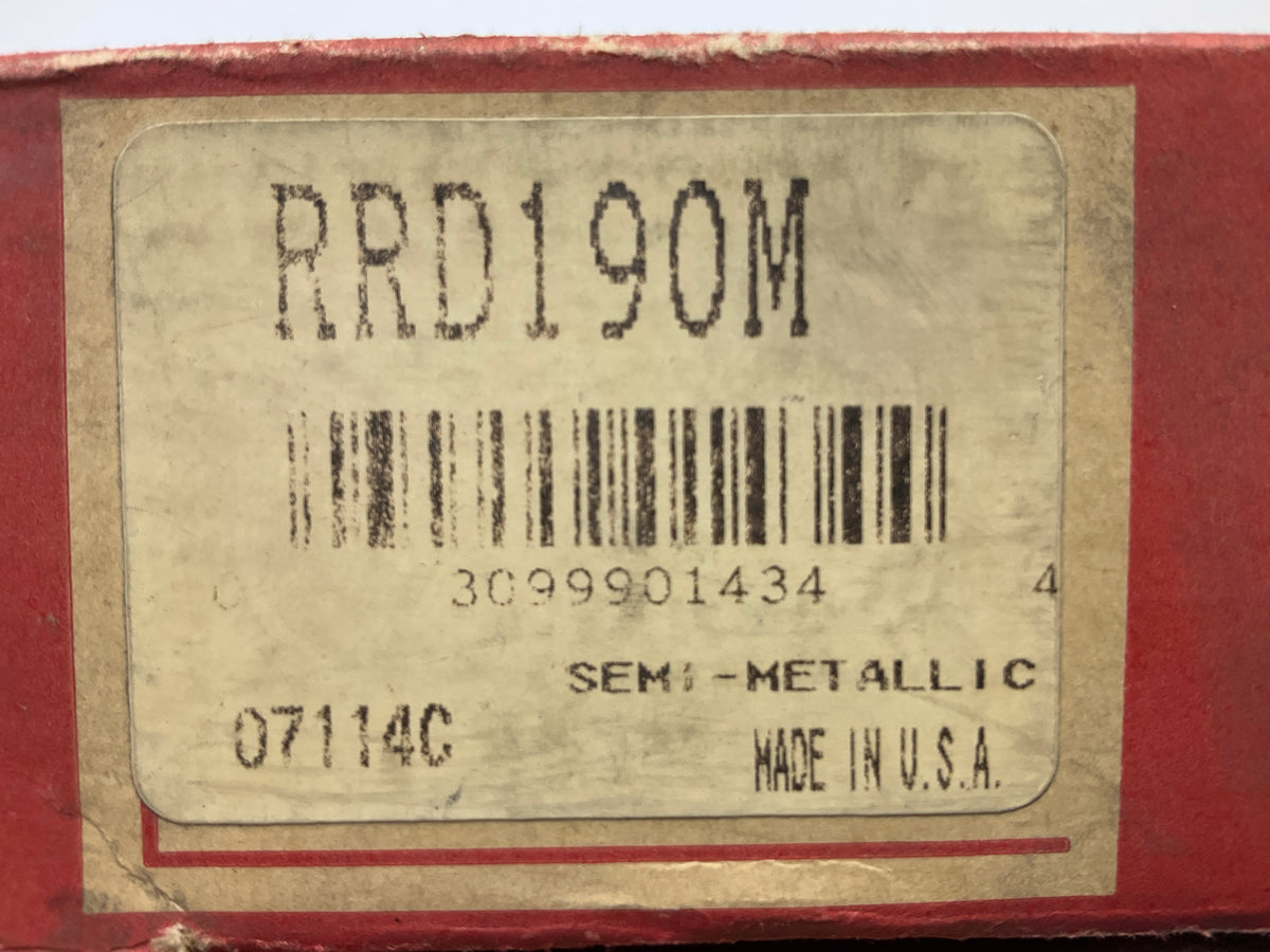 Raybestos RRD190M Front Brake Pads