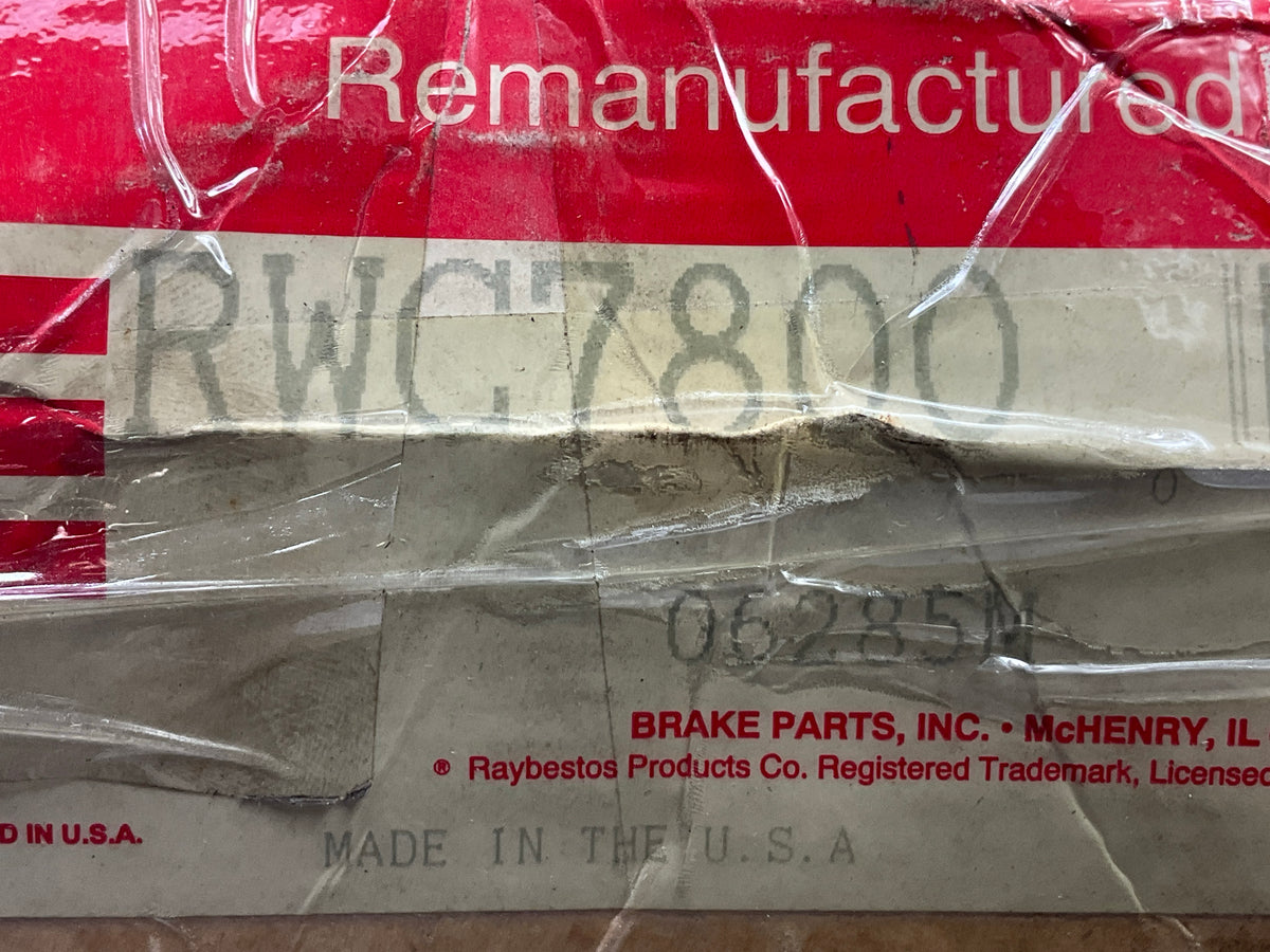 REMAN. Raybestos RWC7800 Disc Brake Caliper