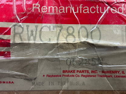 REMAN. Raybestos RWC7800 Disc Brake Caliper