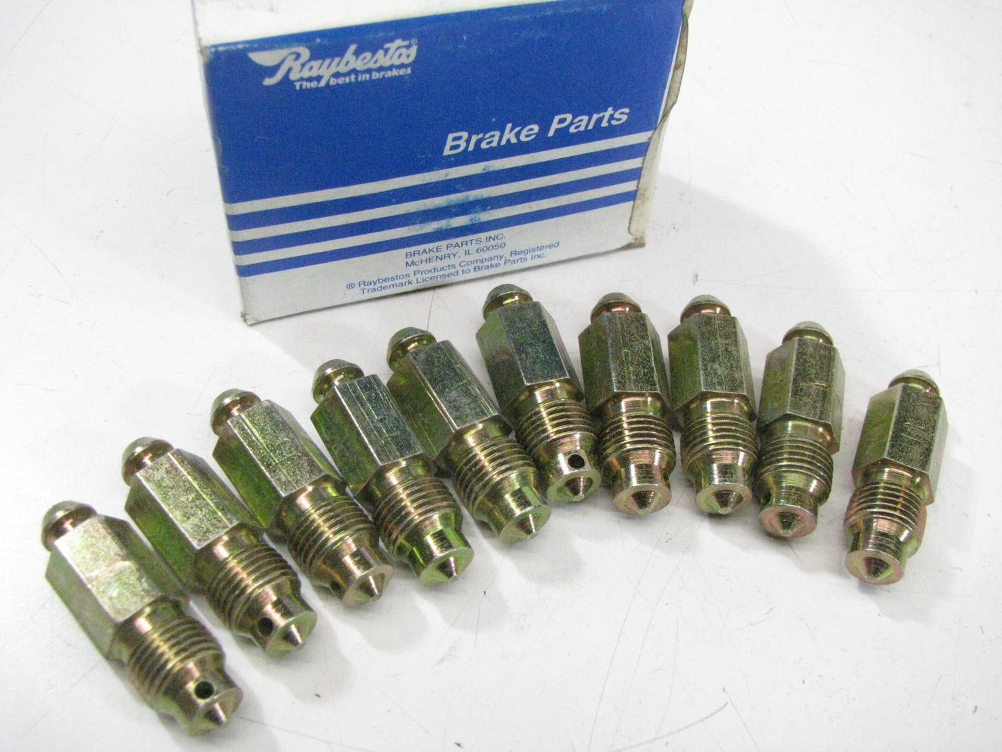 (10) Raybestos S24493 Brake Bleeder Screw