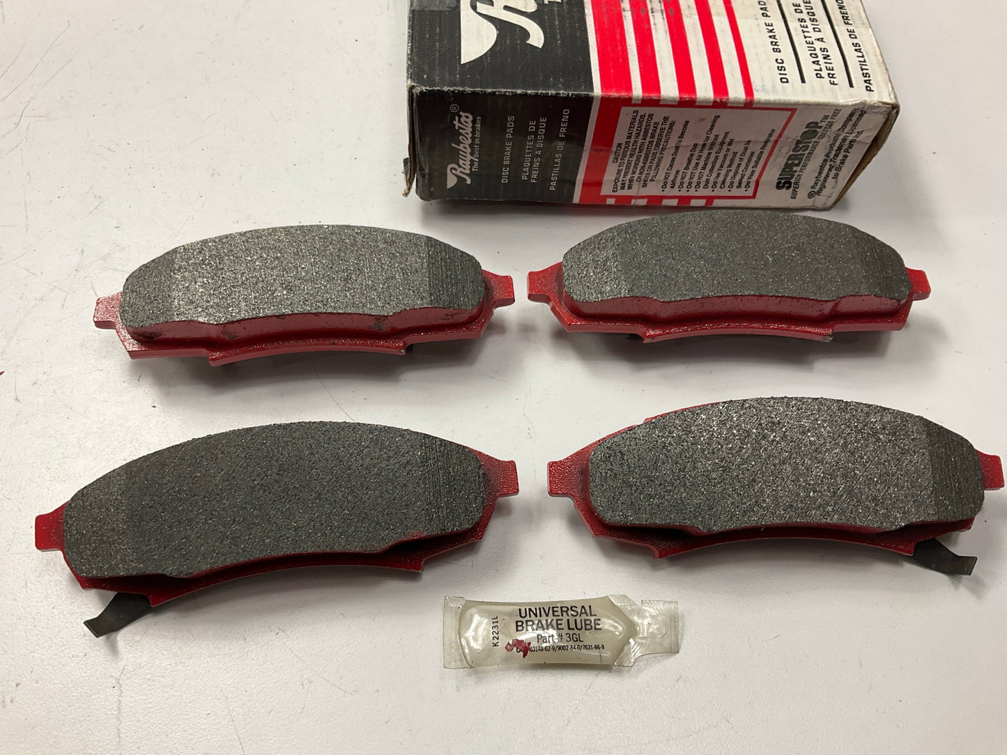 Raybestos SSD376 Front Super Stop Semi-Metallic Brake Pads