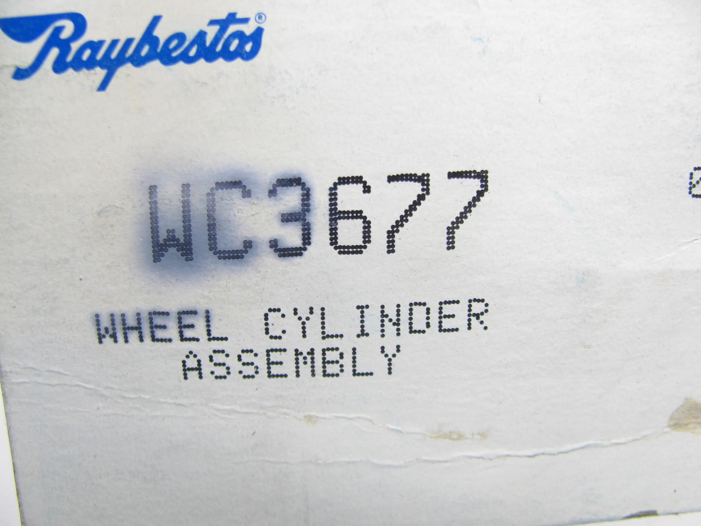 Raybestos WC3677 Drum Brake Wheel Cylinder - Rear