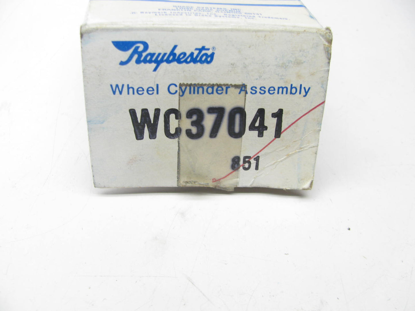 (2) Raybestos WC37041 Drum Brake Wheel Cylinder - Rear