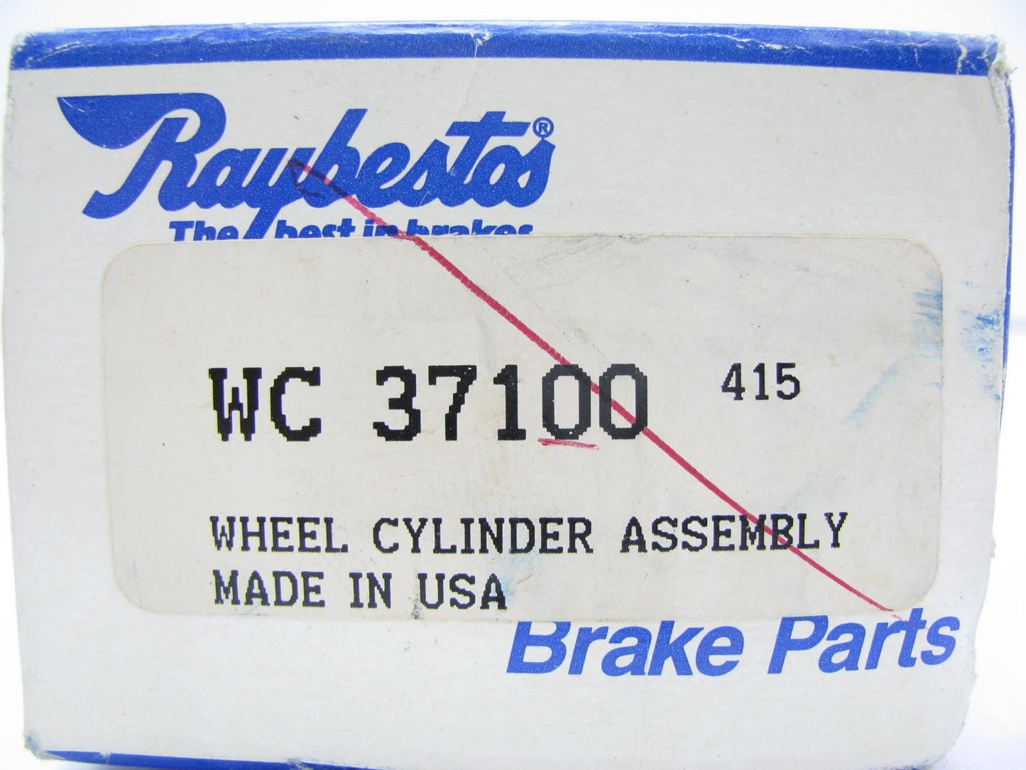 Raybestos WC37100 Drum Brake Wheel Cylinder - Front Left