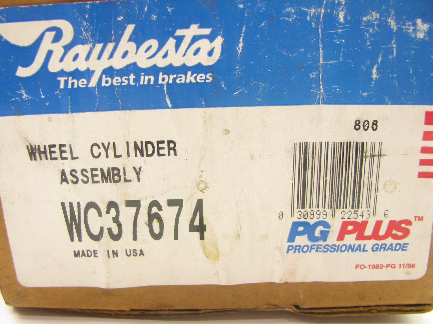 Raybestos WC37674 Drum Brake Wheel Cylinder - Front Right Upper
