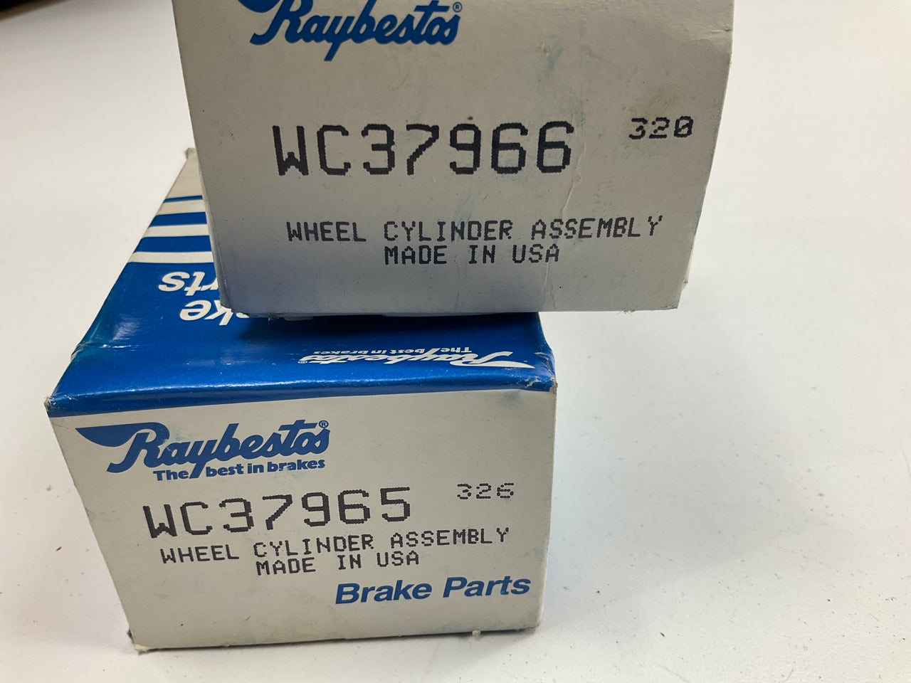 Raybestos WC37965 & WC37966 Rear Left & Right Drum Brake Wheel Cylinders, PAIR