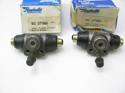 (2) Raybestos WC37986 Drum Brake Wheel Cylinder - Rear