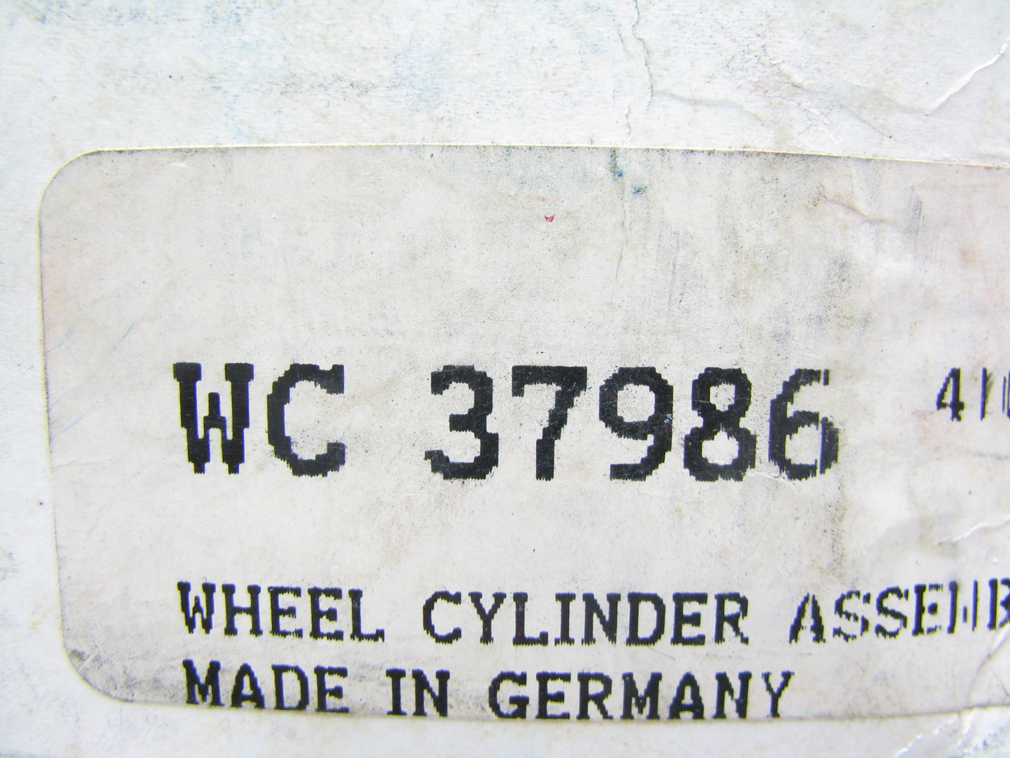 (2) Raybestos WC37986 Drum Brake Wheel Cylinder - Rear