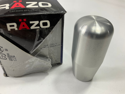 RAZO RA42 Silver Aluminum Formula Manual Shift Knob Gear Knob 103g