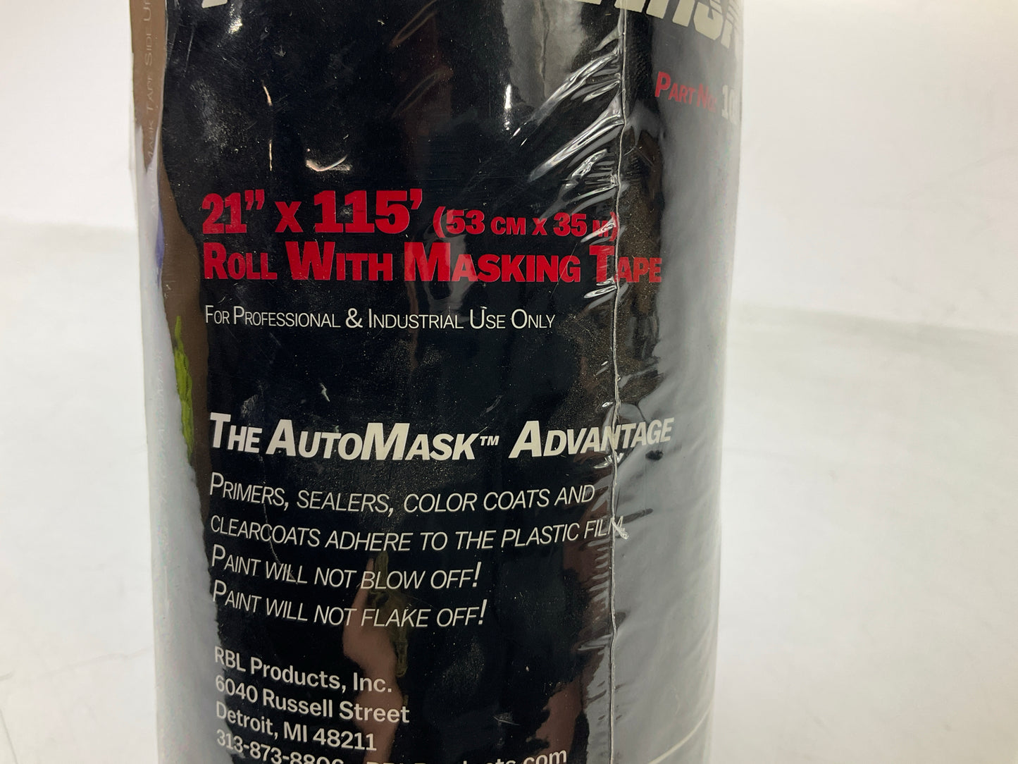 RBL Products 101 21'' X 115' AutoMask Roll-on Dispenser