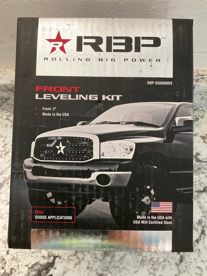 RBP RBP-DG6000RX  2'' Front Leveling Lift Kit For 2006-2017 Ram 1500 4WD 4X4 ONLY