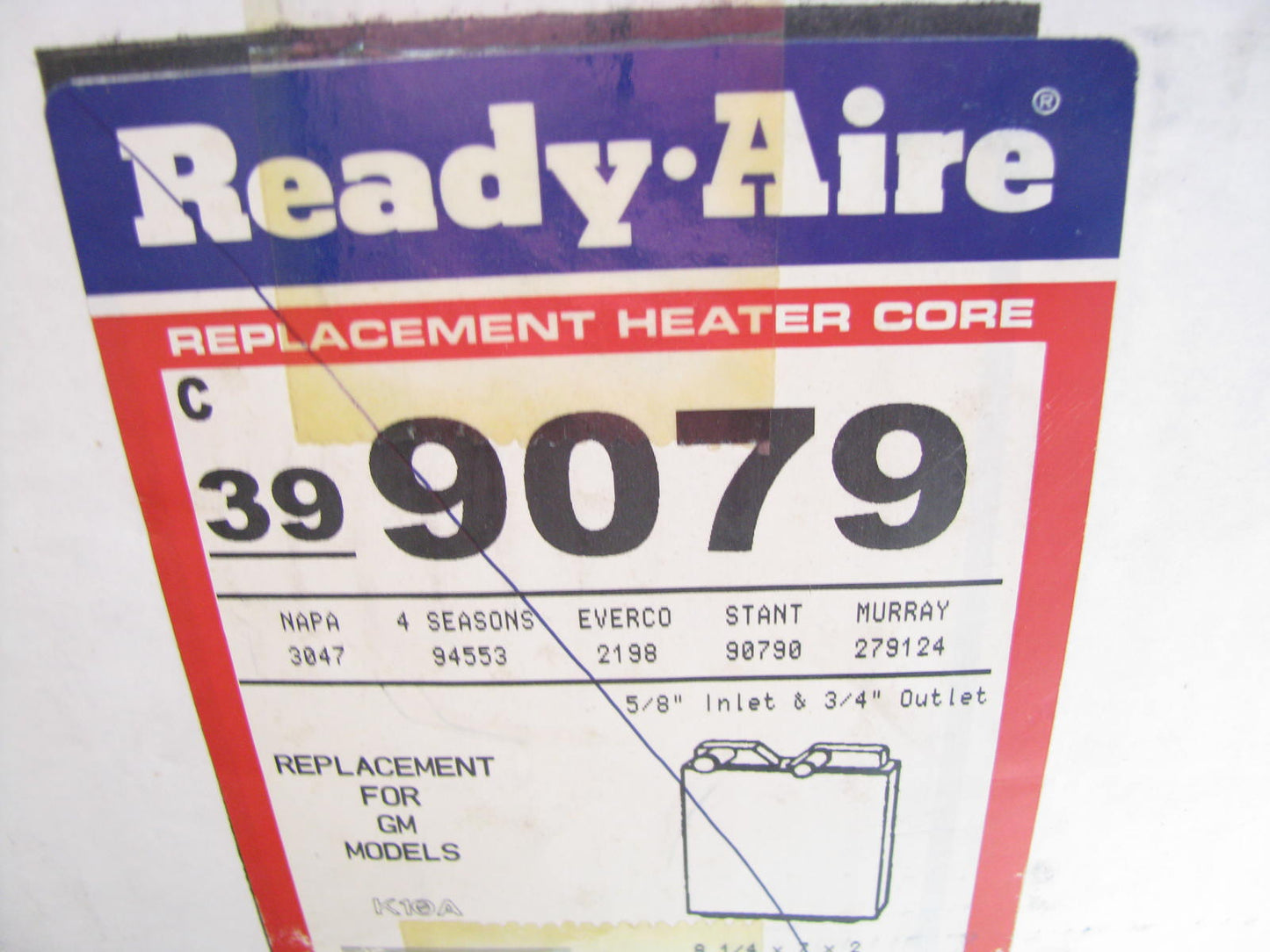 Ready Aire 399079 HVAC Heater Core