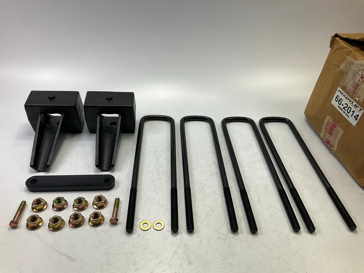 ReadyLift 66-2014 4'' Rear Block Kit 2011-2017 Ford Super Duty (2pc Drive Shaft)