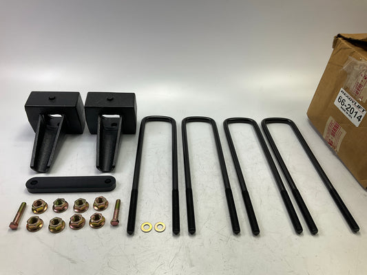 ReadyLift 66-2014 4'' Rear Block Kit 2011-2017 Ford Super Duty (2pc Drive Shaft)