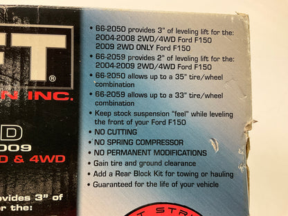 Readylift 66-2050 Front Leveling Kit (3'') For 2004-2014 Ford F-150