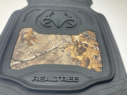 Realtree AP Camouflage Rubber Front Floor Mats For Truck Trim To Fit 29-1/2''x20''
