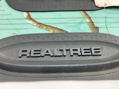 PAIR Cool Mint Camouflage Rubber Heavy Duty, Trim To Fit Rear Floor Mat 17''x13''