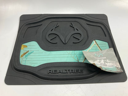 Cool Mint Camouflage, Rubber, Heavy Duty, Trim To Fit Rear Floor Mat 17''x13''