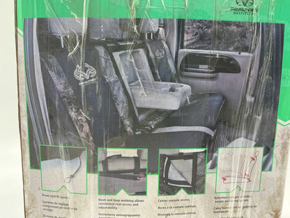 OPEN BOX Realtree Full Size Pickup Truck Benchseat Bench Seat Seat Cover, CAMO