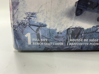 OPEN BOX Realtree Full Size Pickup Truck Benchseat Bench Seat Seat Cover, CAMO