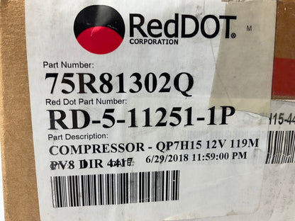 Red Dot 75R81302Q A/C Compressor