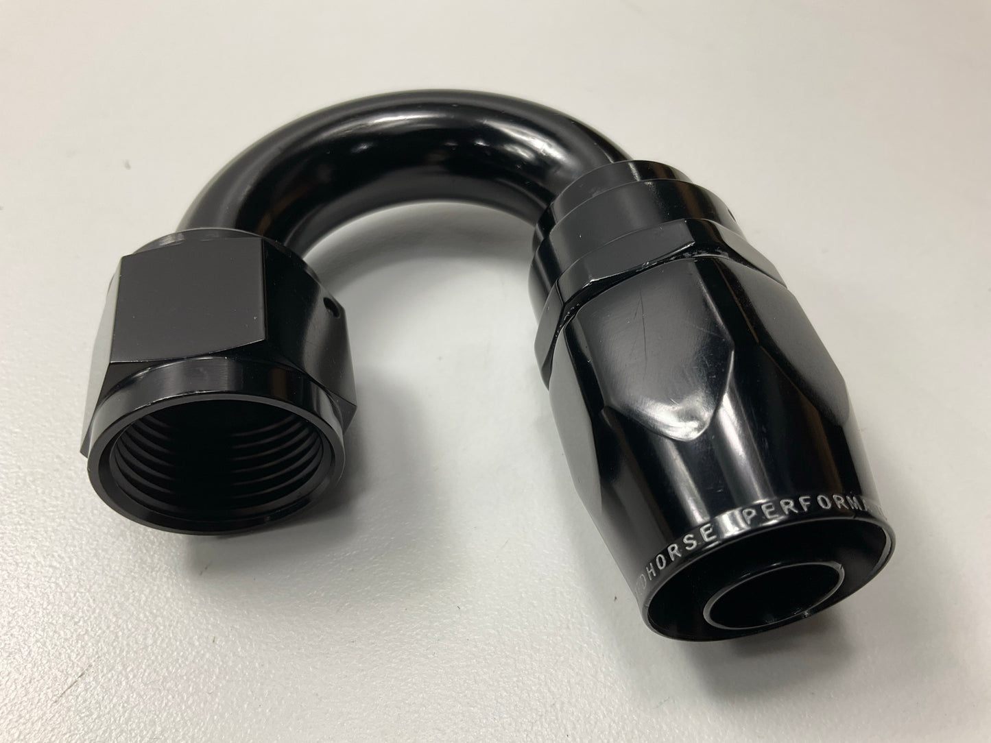 Redhorse 1180-10-2 180 Degree Swivel-Seal -10AN Female Aluminum Hose End Fitting
