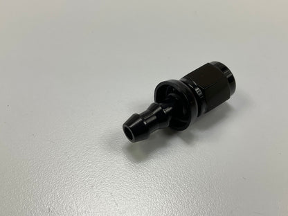 Redhorse 2000-04-2 Push Lock Hose End Fitting, Black Anodized, -04AN Straight