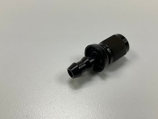 Redhorse 2000-04-2 Push Lock Hose End Fitting, Black Anodized, -04AN Straight