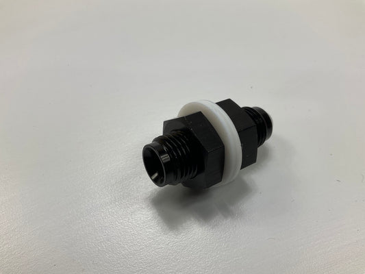 Redhorse 8832-06-2 High Flow Bulkhead Adapter With Washers And Nut, -6 AN