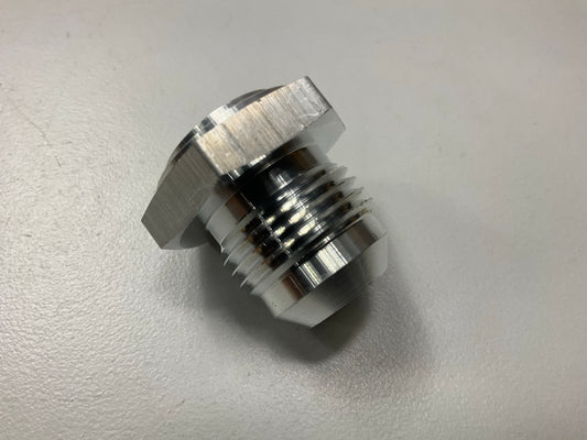 Redhorse 971-10-0 Male -10 AN Weld On Aluminum Adapter (unanodized)