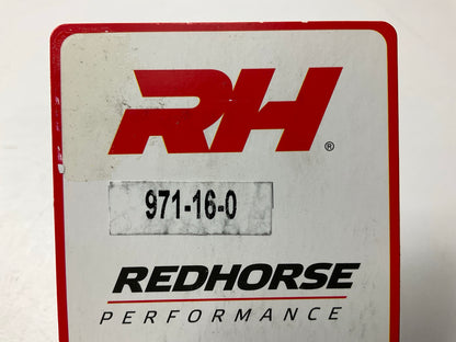 Redhorse 971-16-0 Male -16 AN Weld On Aluminum Adapter (unanodized)