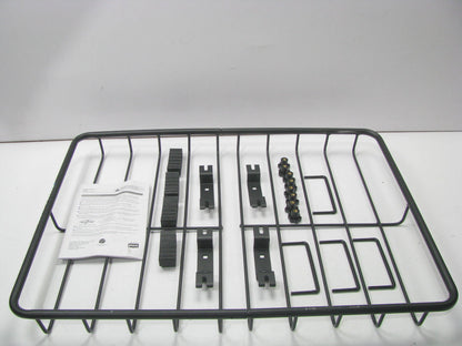 Reese 1394400 Roof Top Steel Cargo Basket Luggage Carrier Rack, 100 Lbs Capacity