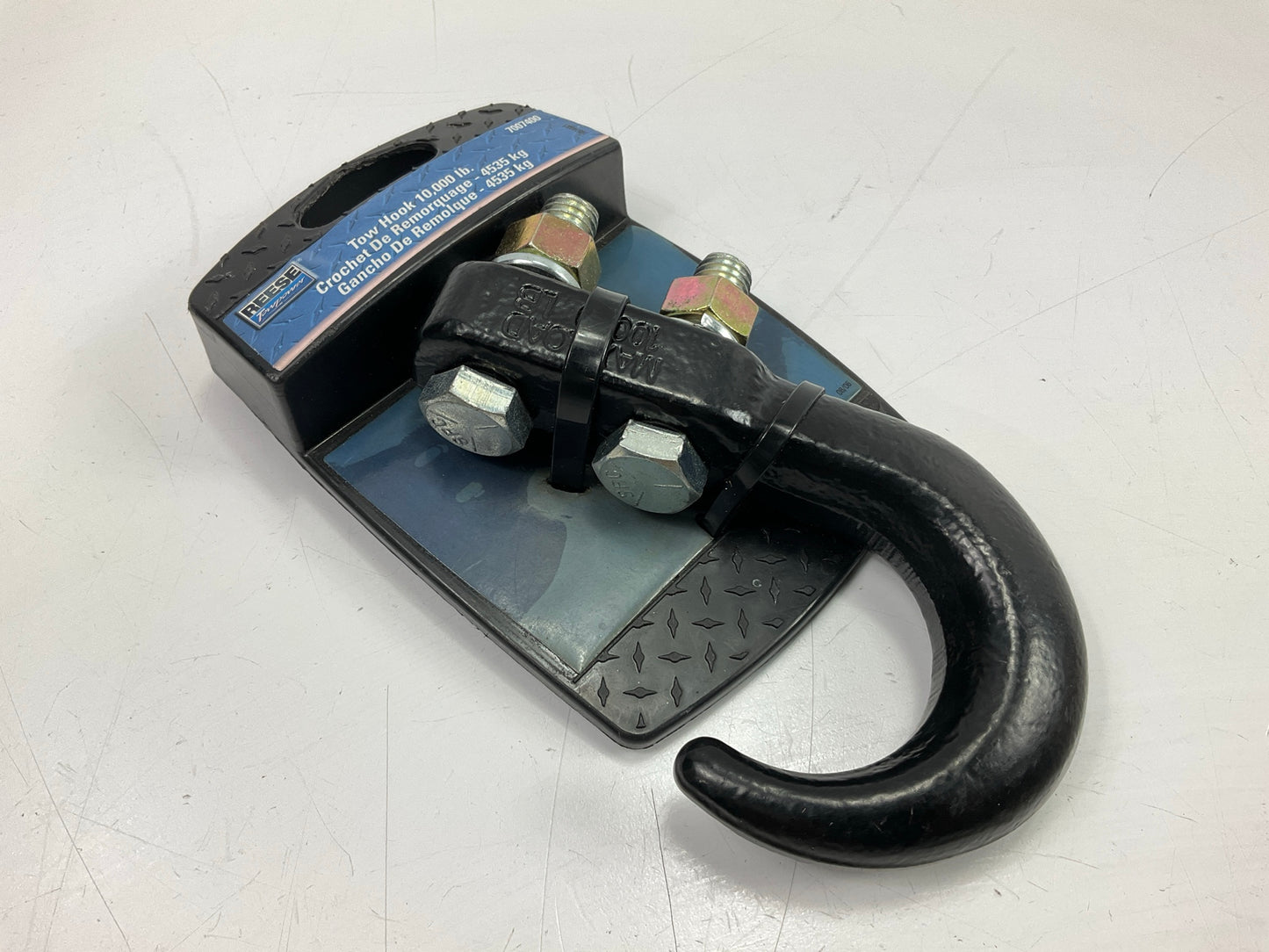 Reese 1874056 10,000 Lbs Working Load Steel Tow Hook, Black Powder Coated