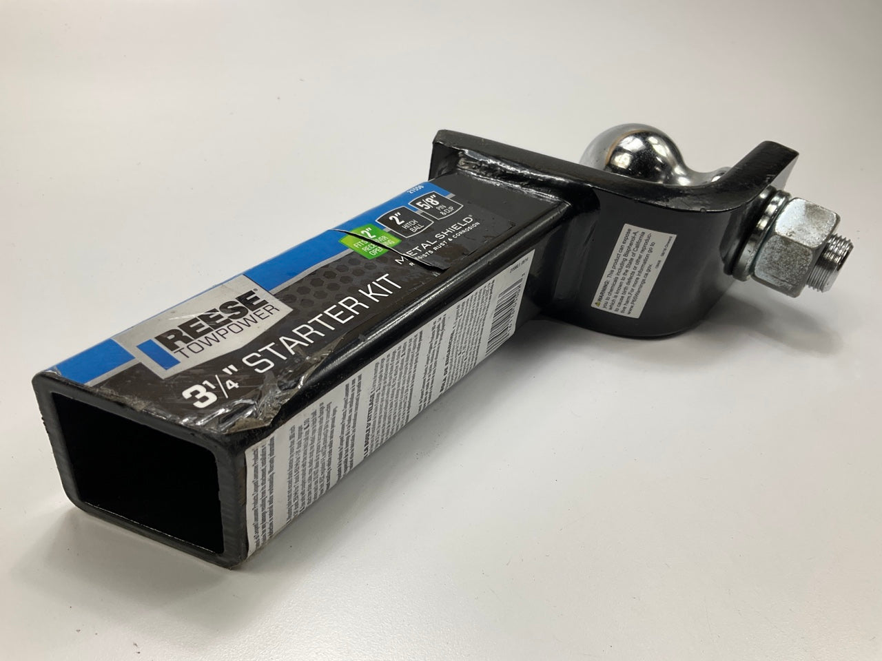 Missing Lock And Pin - Reese 3-1/4'' Drop Trailer Hitch Ball Mount With 2'' Ball