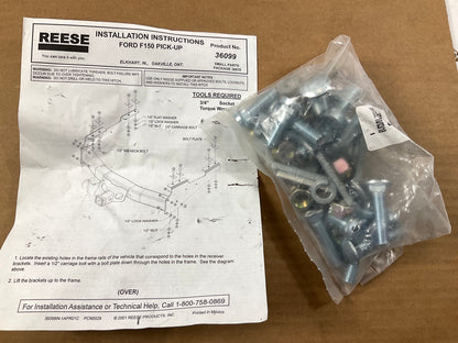 Reese 36099 Class 4 Trailer Hitch For 1997-2004 Ford F-150, 1997-1999 F-250