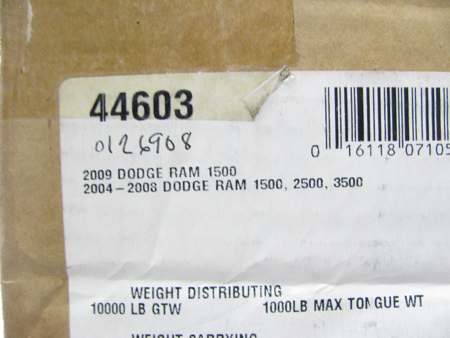 Reese 44603 Class 4 Trailer Hitch, 2 Inch Square Receiver, Black
