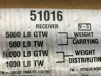 Reese 51016  Class 3 Trailer Hitch