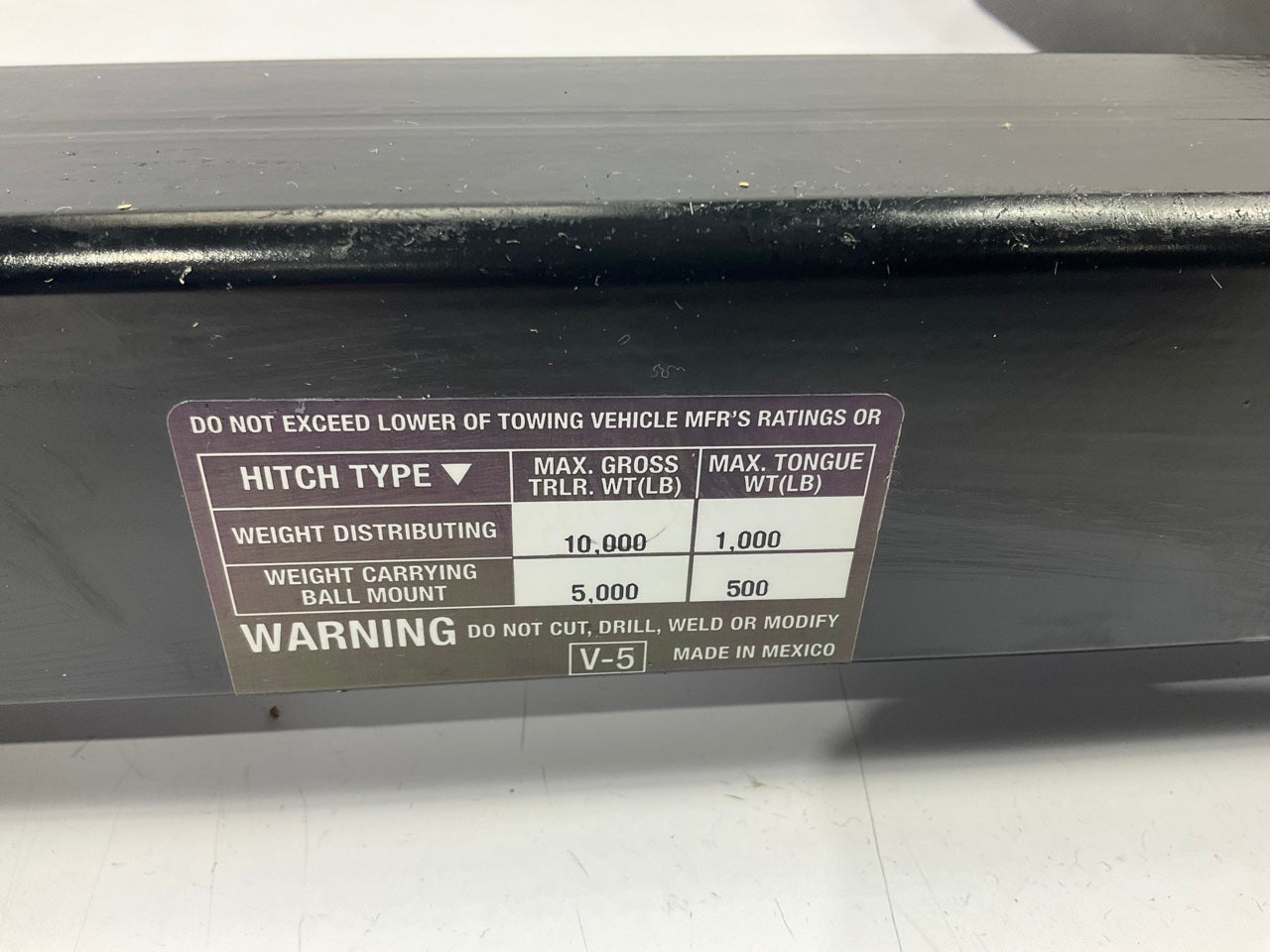 Reese Trailer Hitch Class III 2'' Receiver For 1996-20 Savana, Express 1500-3500