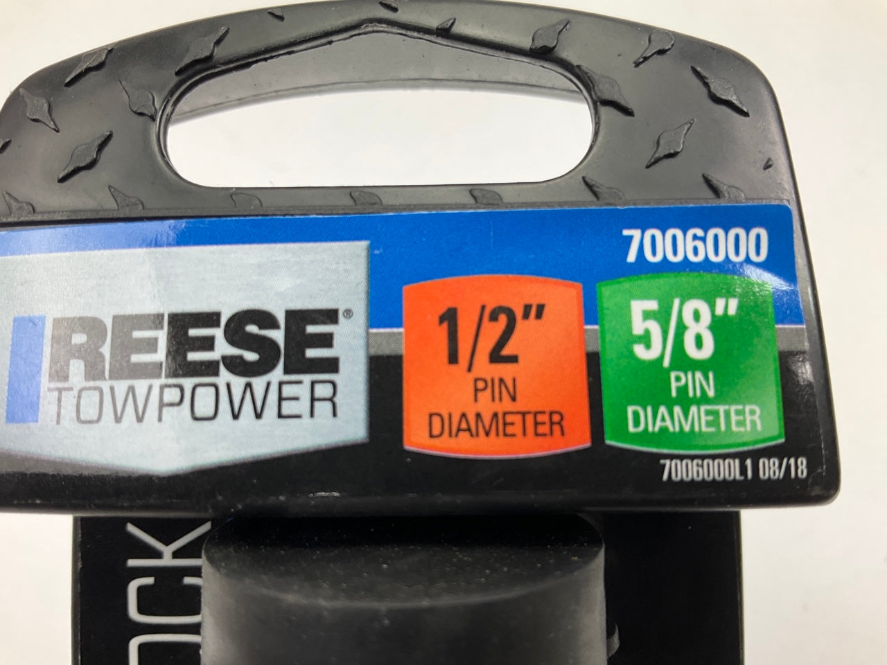 Reese 7006000 Trailer Hitch Dual Bent-Pin Lock For 1-1/4'' & 2'' Square Receivers