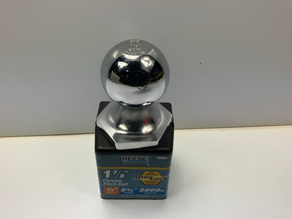 Reese Towpower 70084 Chrome Hitch Ball 1-7/8'', 3/4'' Shank, 2000 Lb. Capacity