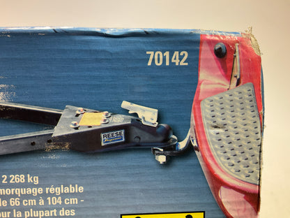 Reese 70142 Adjustable Tow Bar 5000 Lbs. For 2'' Hitch Ball