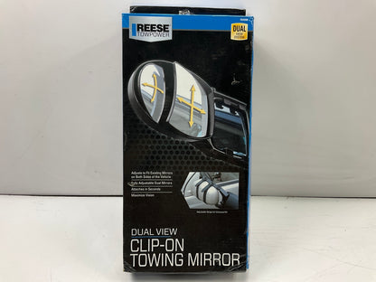 Reese 7034200 Dual View Clip-On Universal Towing Tow Mirror