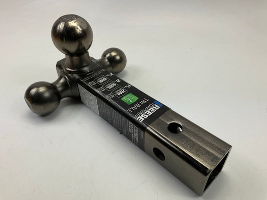Reese 7039800 Elite 2'' Receiver Hitch Tri-Ball Ball Mount; 1-7/8''; 2''; 2-5/16''