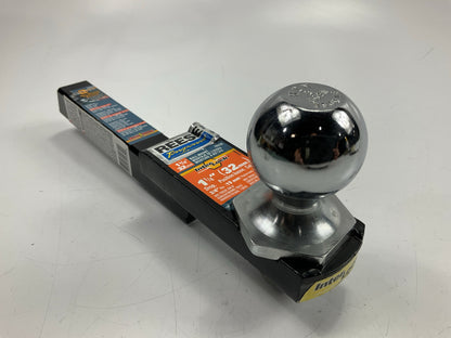 NO HITCH PIN - Reese 70430 Hitch 2'' Ball Mount For 1-1/4'' Receiver, 1.25'' Drop