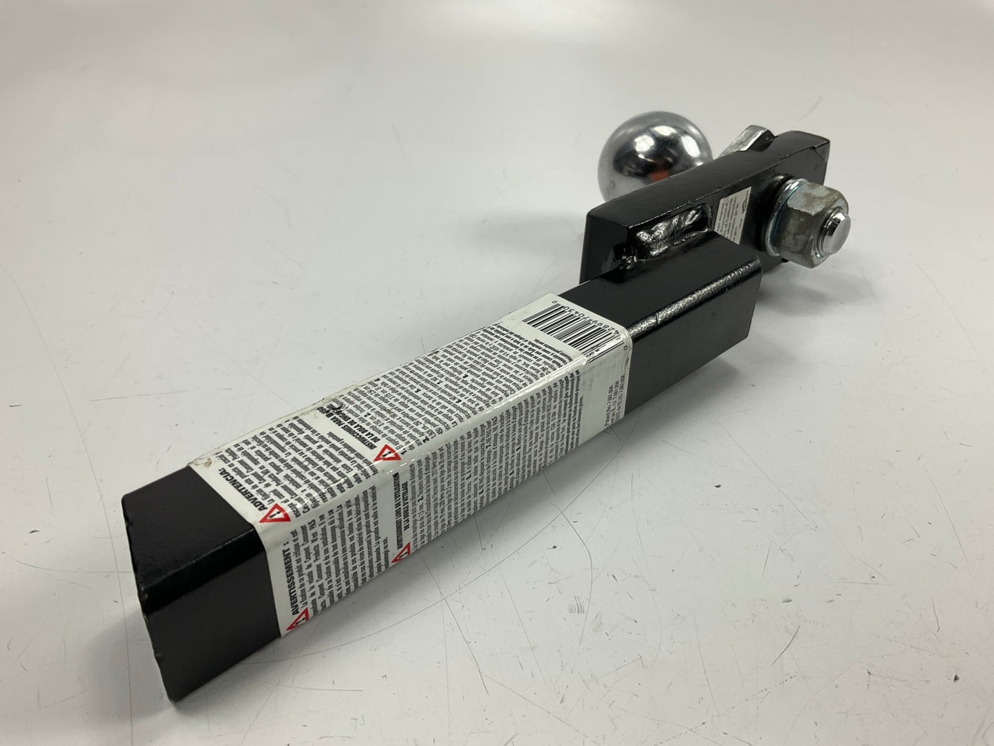 NO HITCH PIN - Reese 70430 Hitch 2'' Ball Mount For 1-1/4'' Receiver, 1.25'' Drop