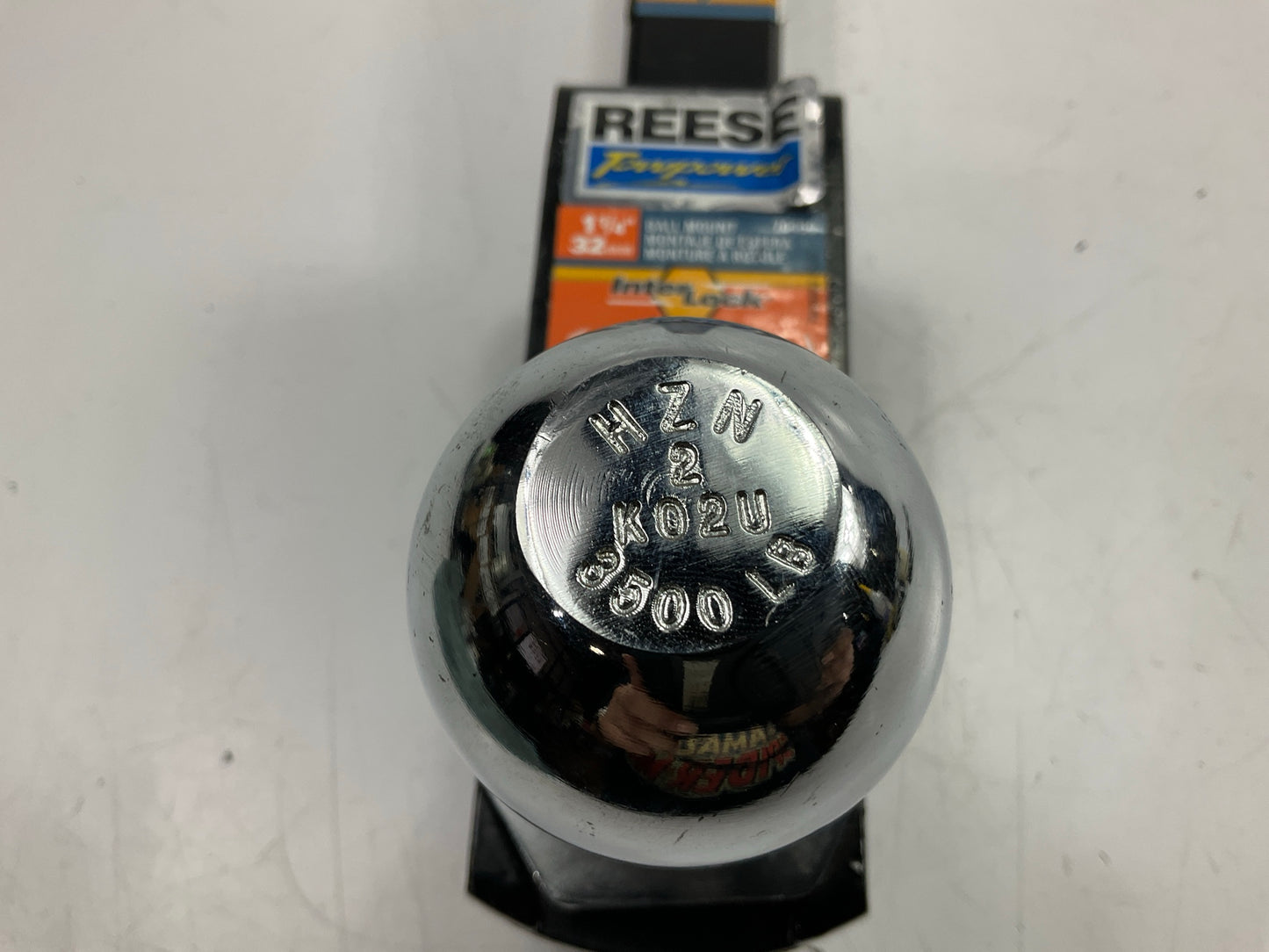 NO HITCH PIN - Reese 70430 Hitch 2'' Ball Mount For 1-1/4'' Receiver, 1.25'' Drop