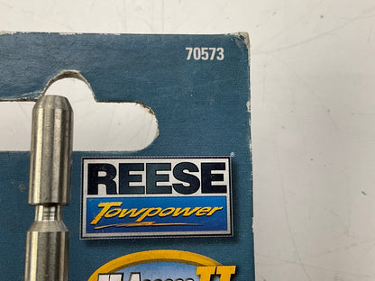Reese 70573 Trailer Coupler Lock, Adjustable, Stainless Steel